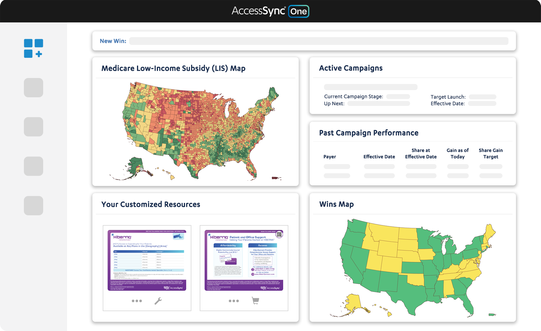 AccessSync One dashboard